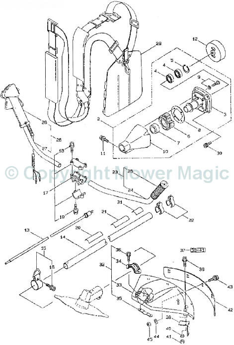 Ryobi PBC5043M 1