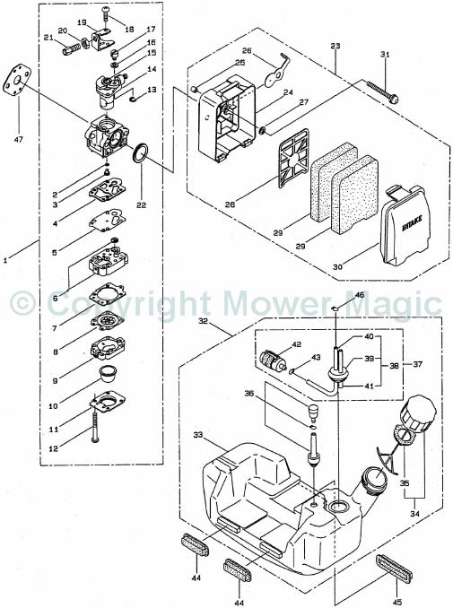 Ryobi PBC5043M 4