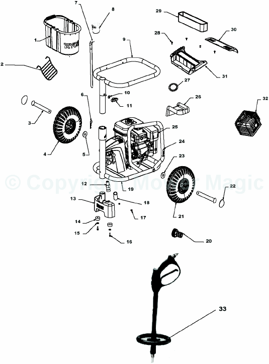 PPW3000 1 (Parts are no longer available)