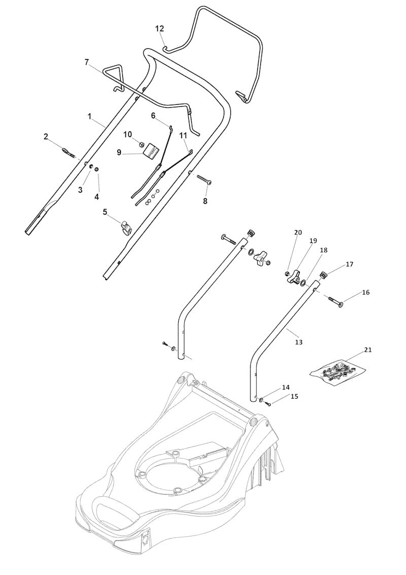 Quattro 15S Handles Quattro 15S Handles