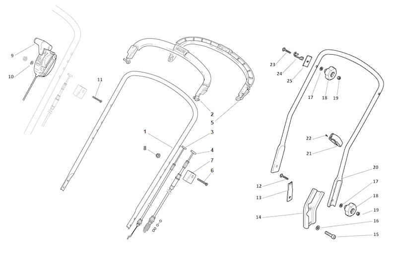 Quattro 19SA Handles Quattro 19SA Handles