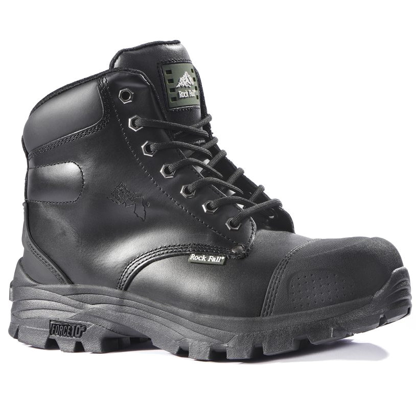 Rock Fall RF10 Ebonite Robust Safety Boot Size 5