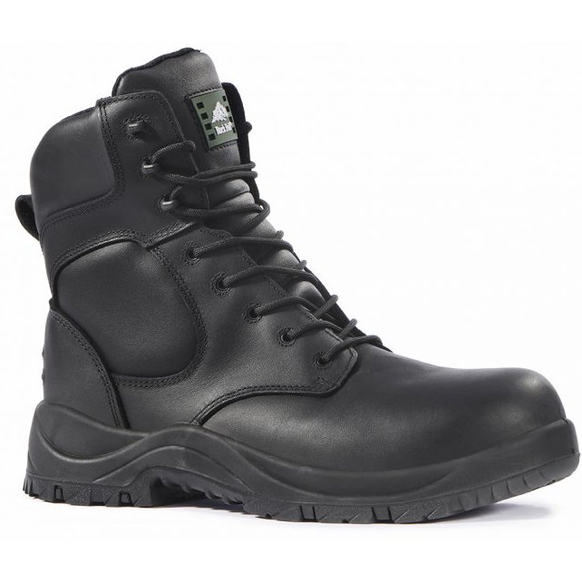 Rock Fall RF333 Melanite Waterproof Safety Boot with Side Zip Size 3