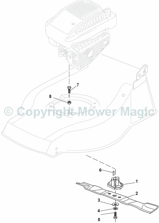 Blade - Mountfield S421HP (2011) 2994434043/M11