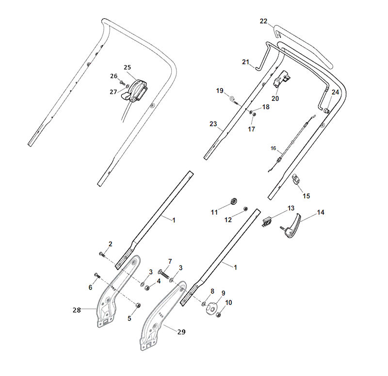 S421R HP HANDLES