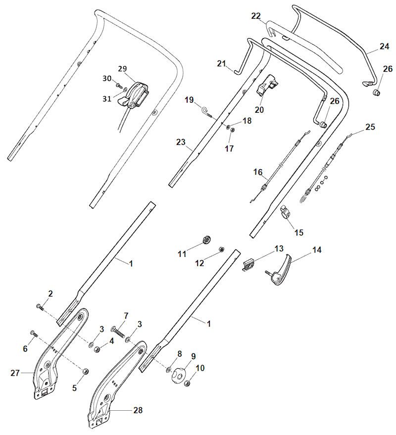 S421R PD HANDLES