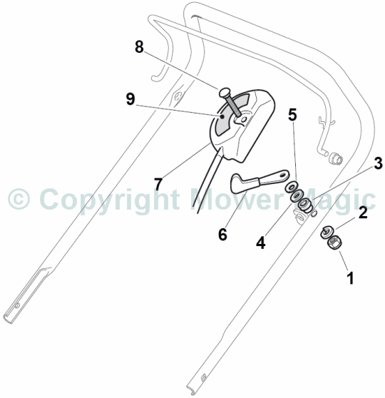 Controls - Mountfield S461R HP (2010 - 2011) 294486043/M10