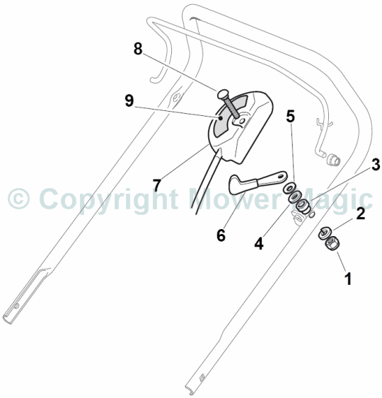 Controls - Mountfield S461R PD (2010 - 2011) 294489043/M10