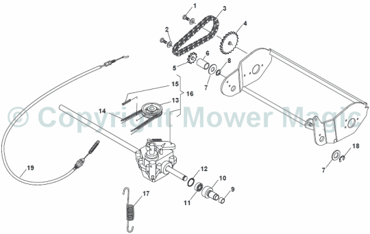 Roller - Mountfield S461R PD (2010 - 2011) 294489043/M10