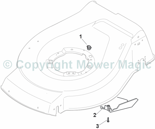 Protection Belt - Mountfield S464PD (2010 - 2011) 299483043/M10