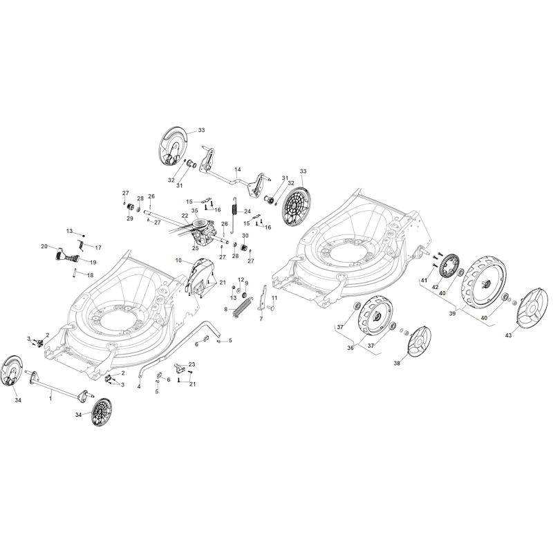 S481PD ES 294502543/M16 Wheel Suspension Spares