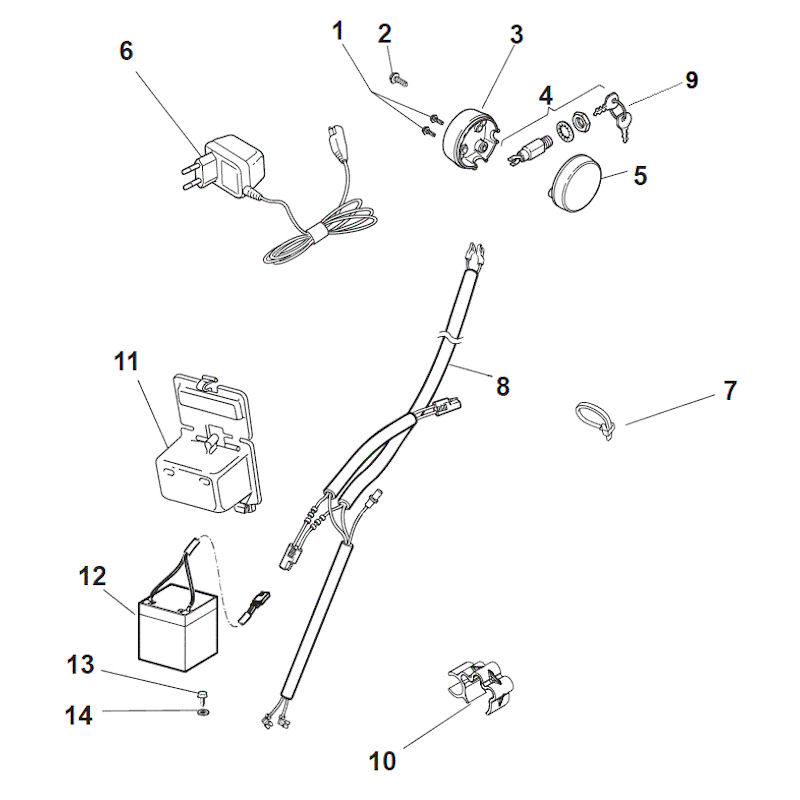 S481PD ES 294502543/M16 Electric Start Spares