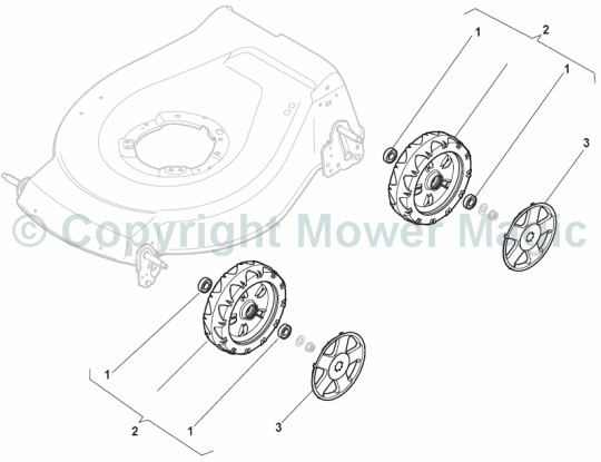S510PD, Wheel and Hub Cap S510PD, Wheel and Hub Cap