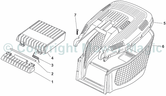 Grass-Catcher - Mountfield SP184 V35 (2010 - 2011) 299274643/SF