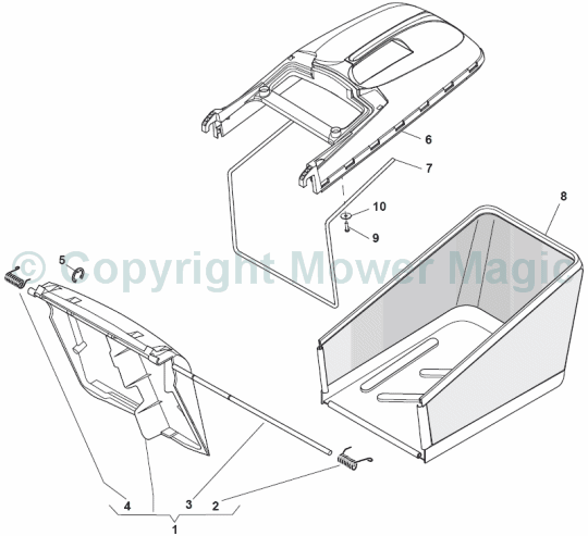 Grass-Catcher - Mountfield SP425 (2011) 294435038/M10