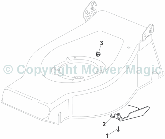 Protection Belt - Mountfield SP465R (2011) 294489038/UM8