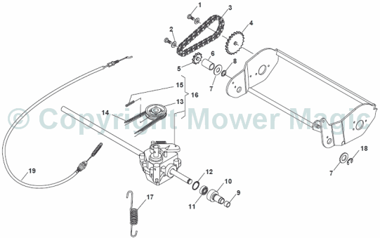 Roller - Mountfield SP465R (2011) 294489038/UM8