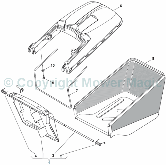 Grass-Catcher - Mountfield SP465R (2011) 294489038/UM8