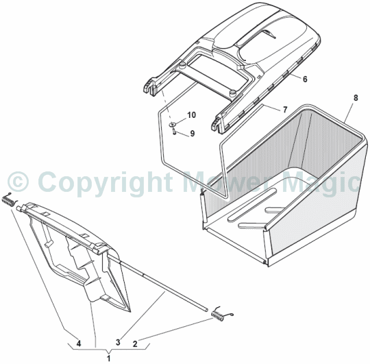 Grass-Catcher - Mountfield SP465 (2011) 299482338/M10