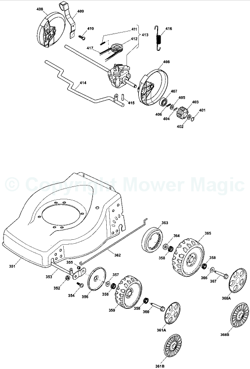 Mountfield SP474, 2