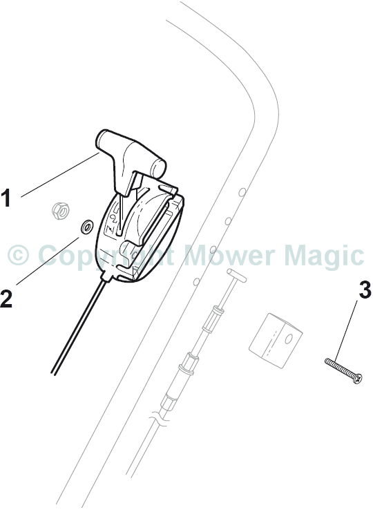 Controls - Mountfield SP505R (2011) 292505038/M11