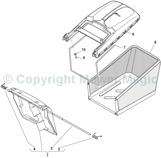 Grass-Catcher - Mountfield SP535HW4S (2011) Version 299537038/M11