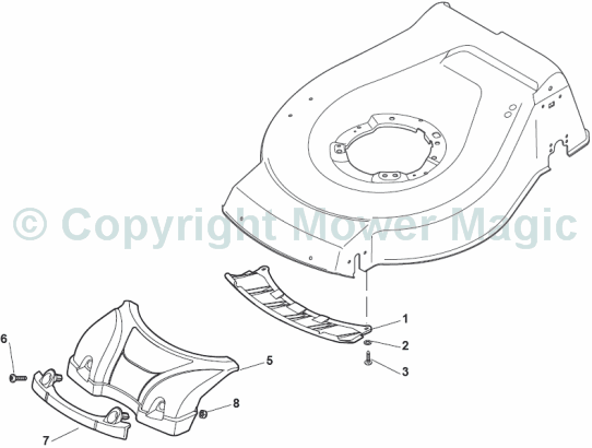 Mask - Mountfield SP535HW4S (2011) Version 299537038/M11