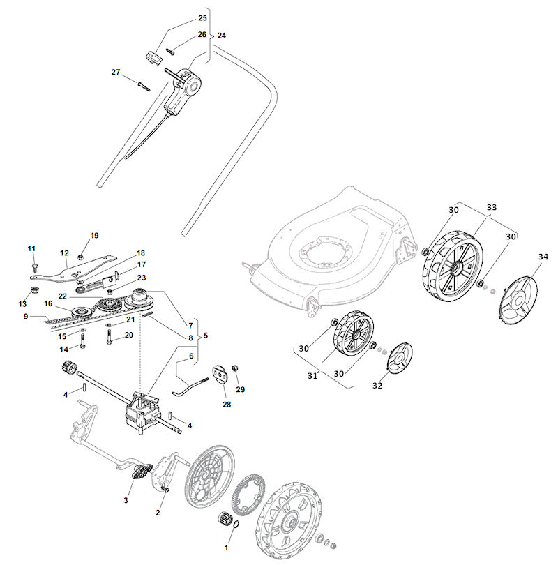 SP535HW4S TRANSMISSION