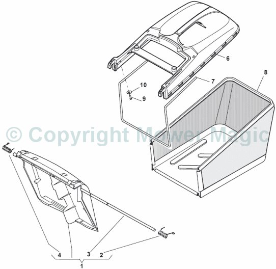 Grass-Catcher - Mountfield SP535HW (2011) 299536838/BQ