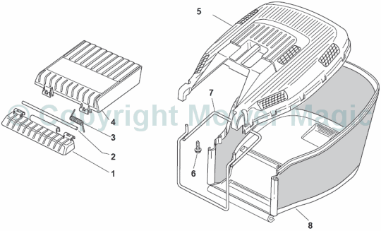 Grass-Catcher - Mountfield SP536ES (2009 - 2011) 299325448/BQ