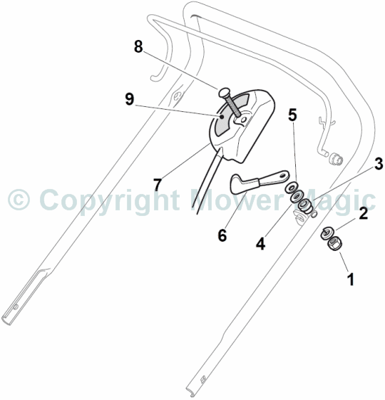 Controls - Mountfield SP536ES (2009 - 2011) 299325448/BQ