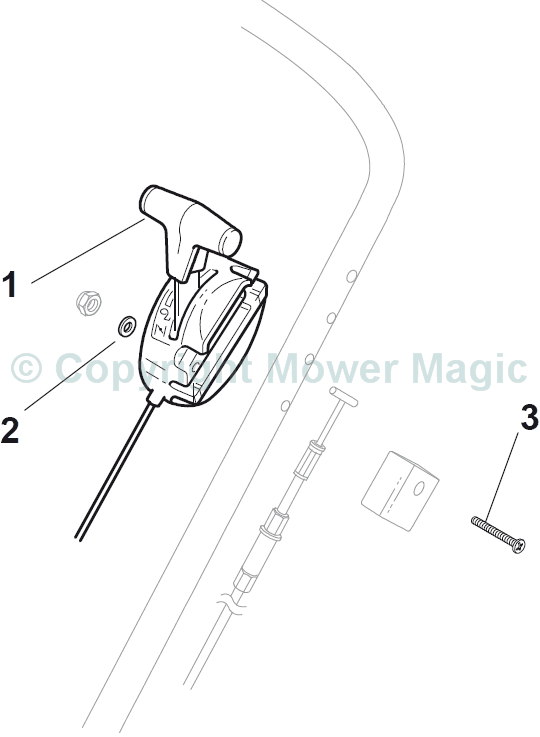 Controls - Mountfield SP555R (2011) 292555038/M11