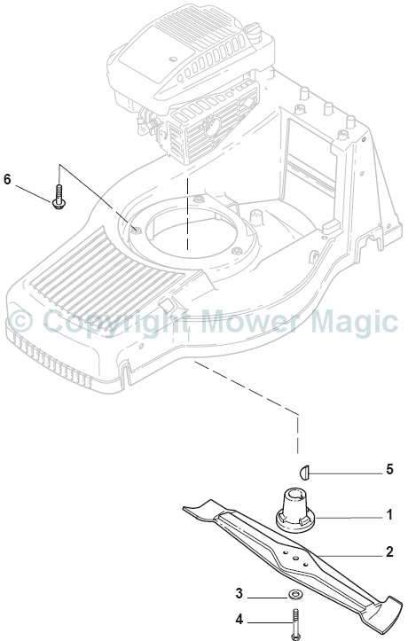 Blade - Mountfield SP555R (2011) 292555038/M11