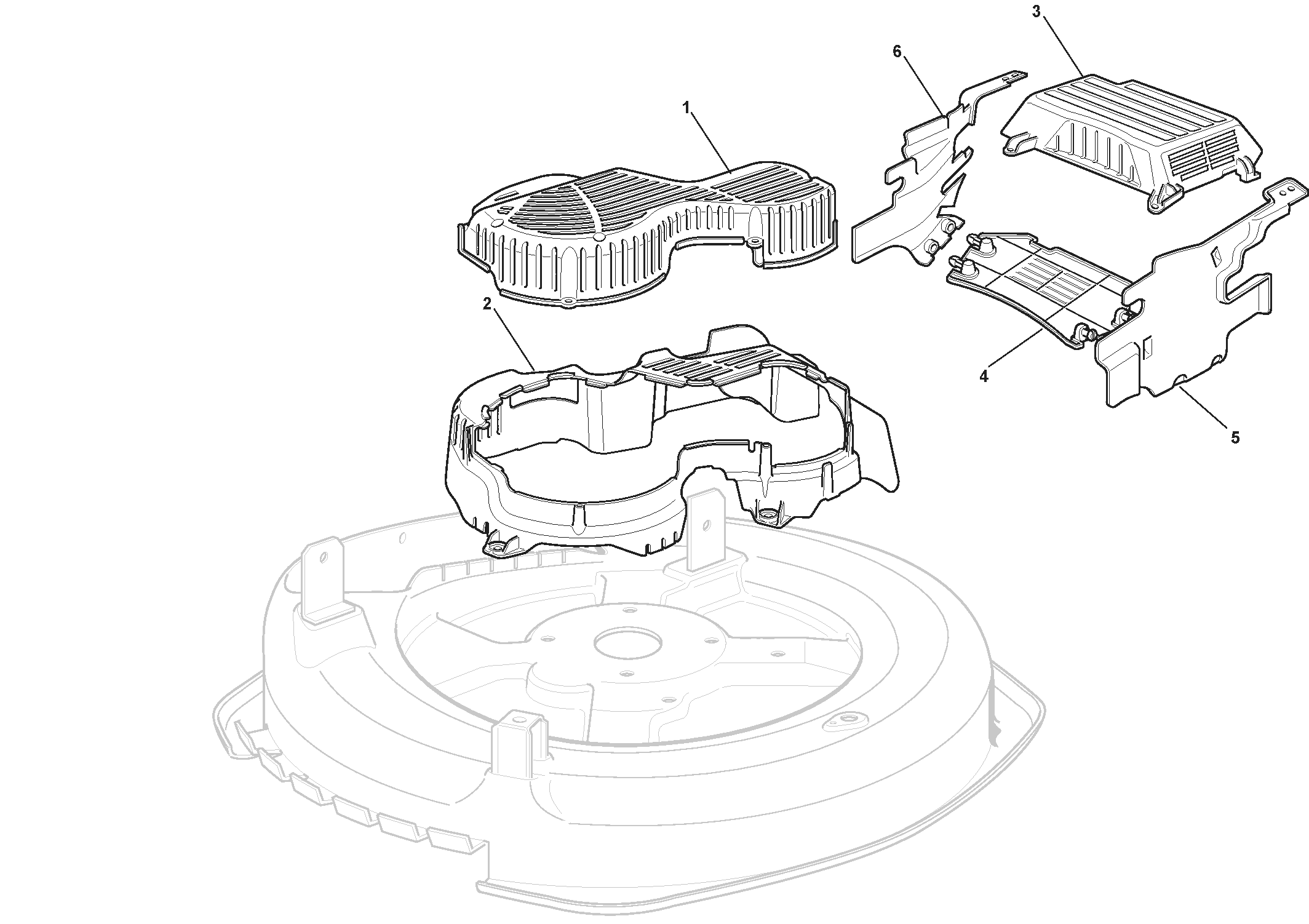 Combi 372 - Cutting Plate - Belt Protection