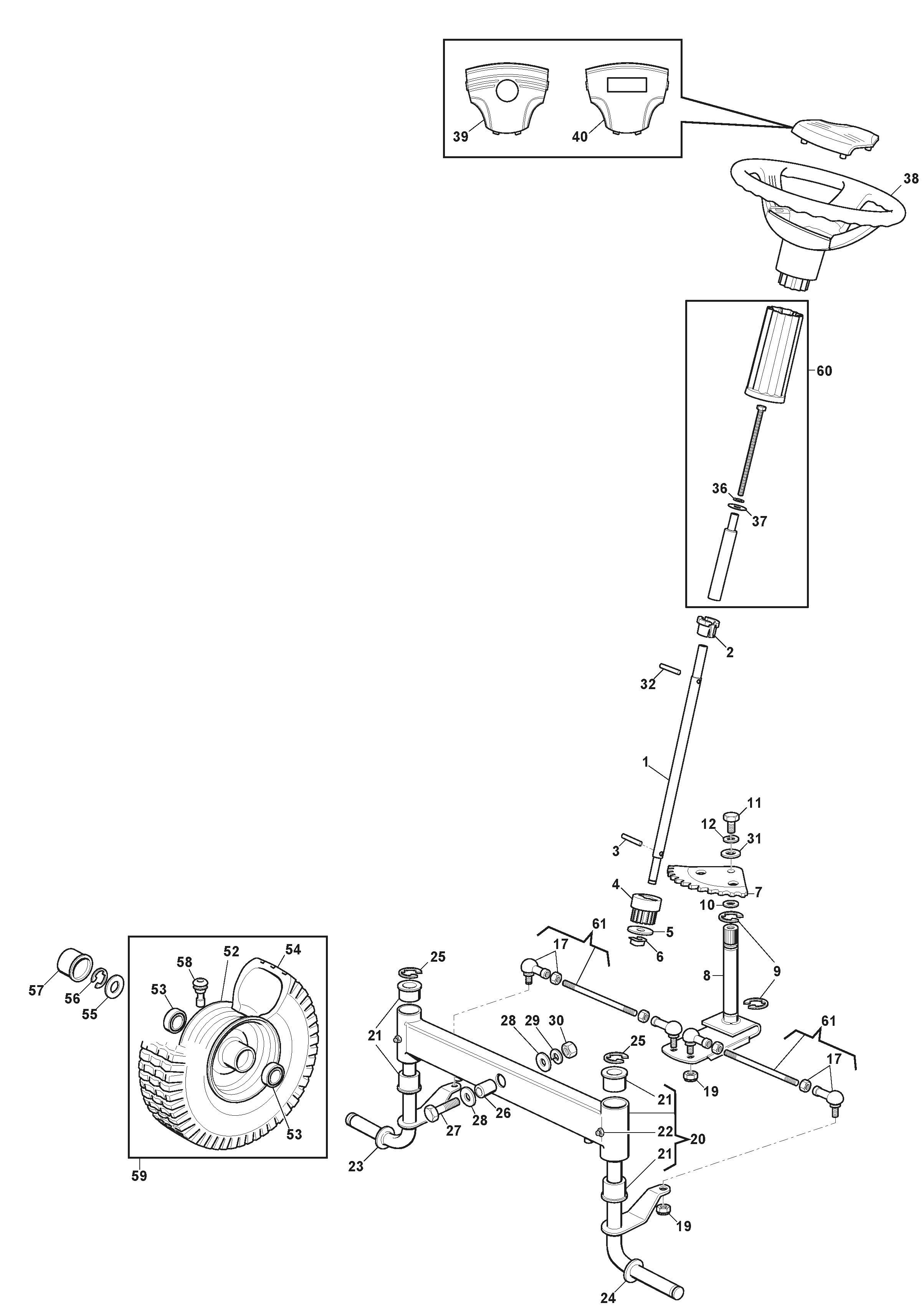 Combi 372 - Steering