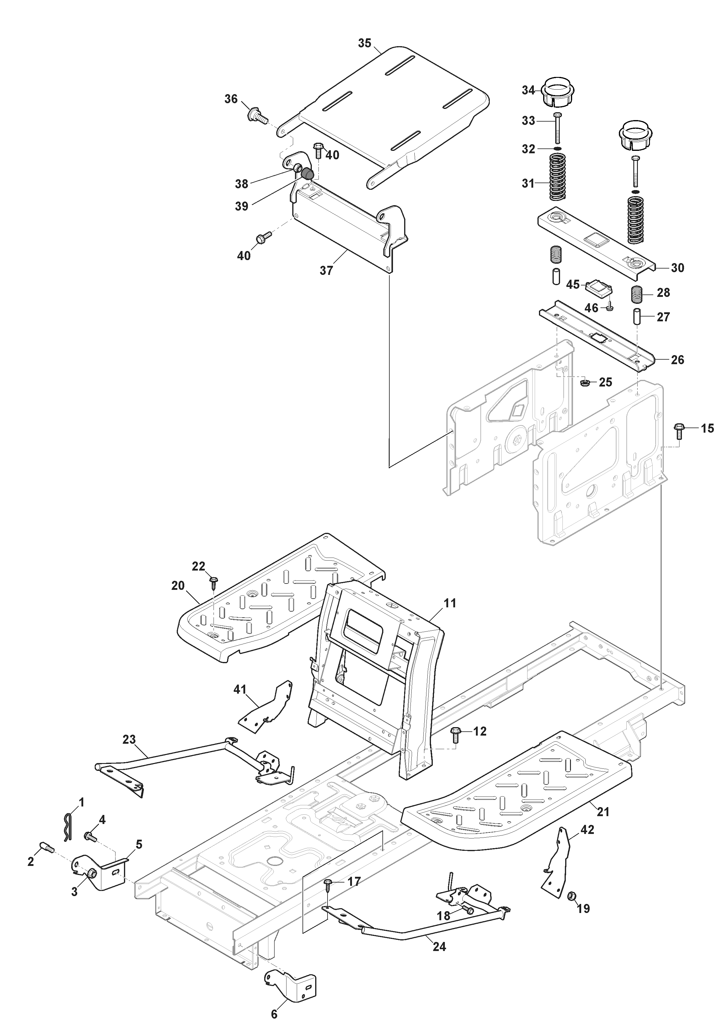 Estate 384e - Frame - ABS Aesthetic Parts - 2T2200481/ST2