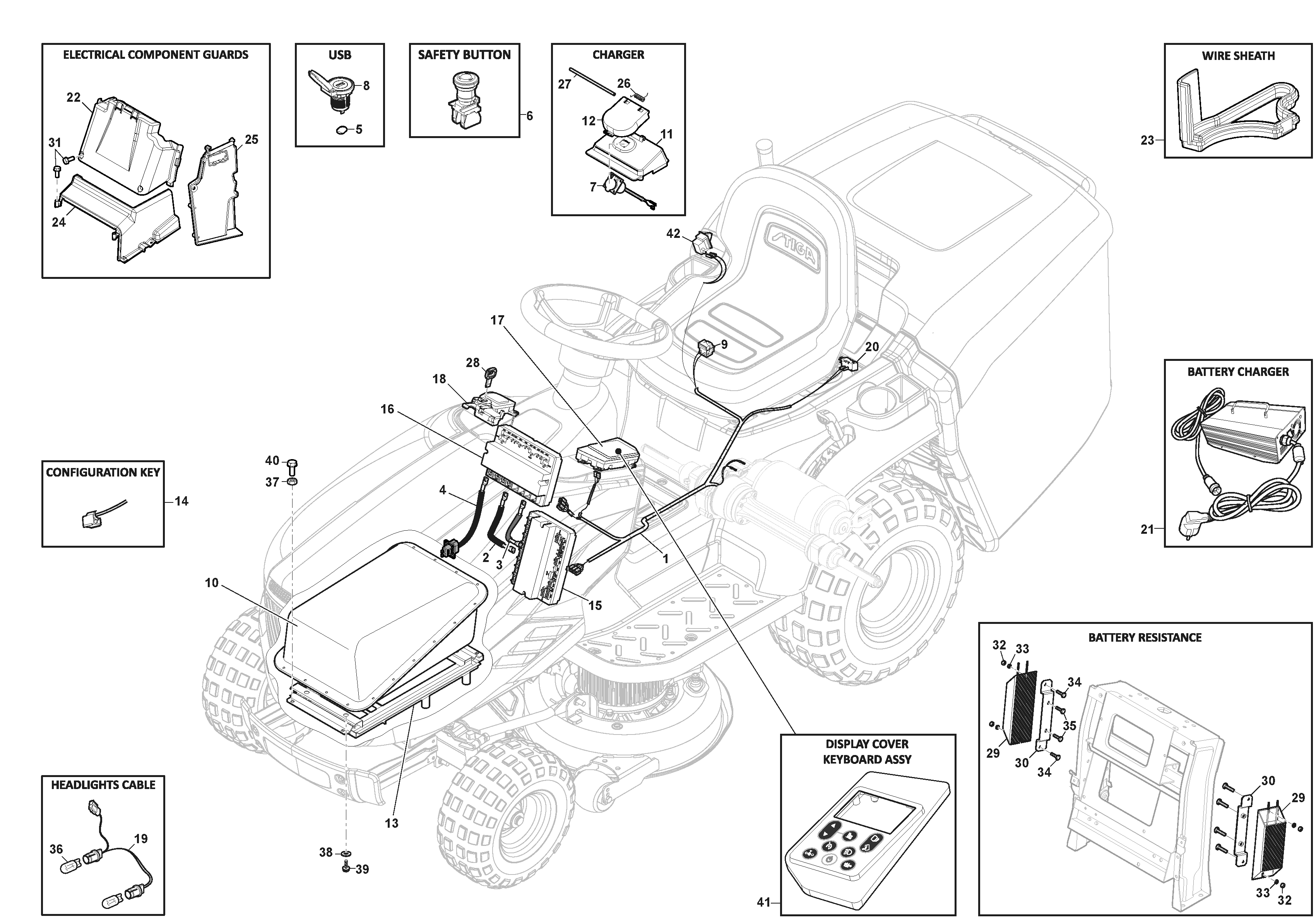 Estate 384e - Electrical Parts