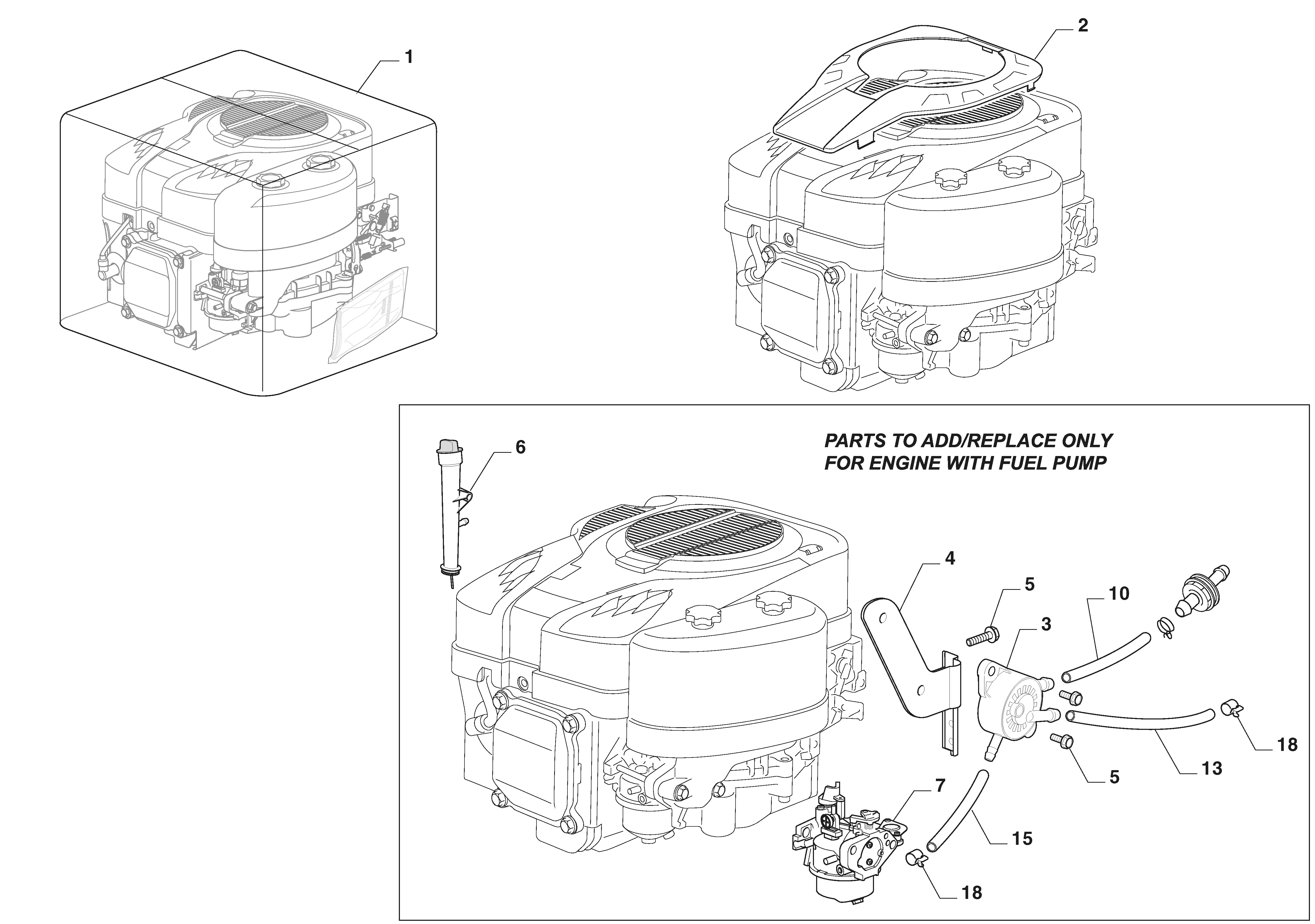 Estate 584 - Engine, Fuel Pump