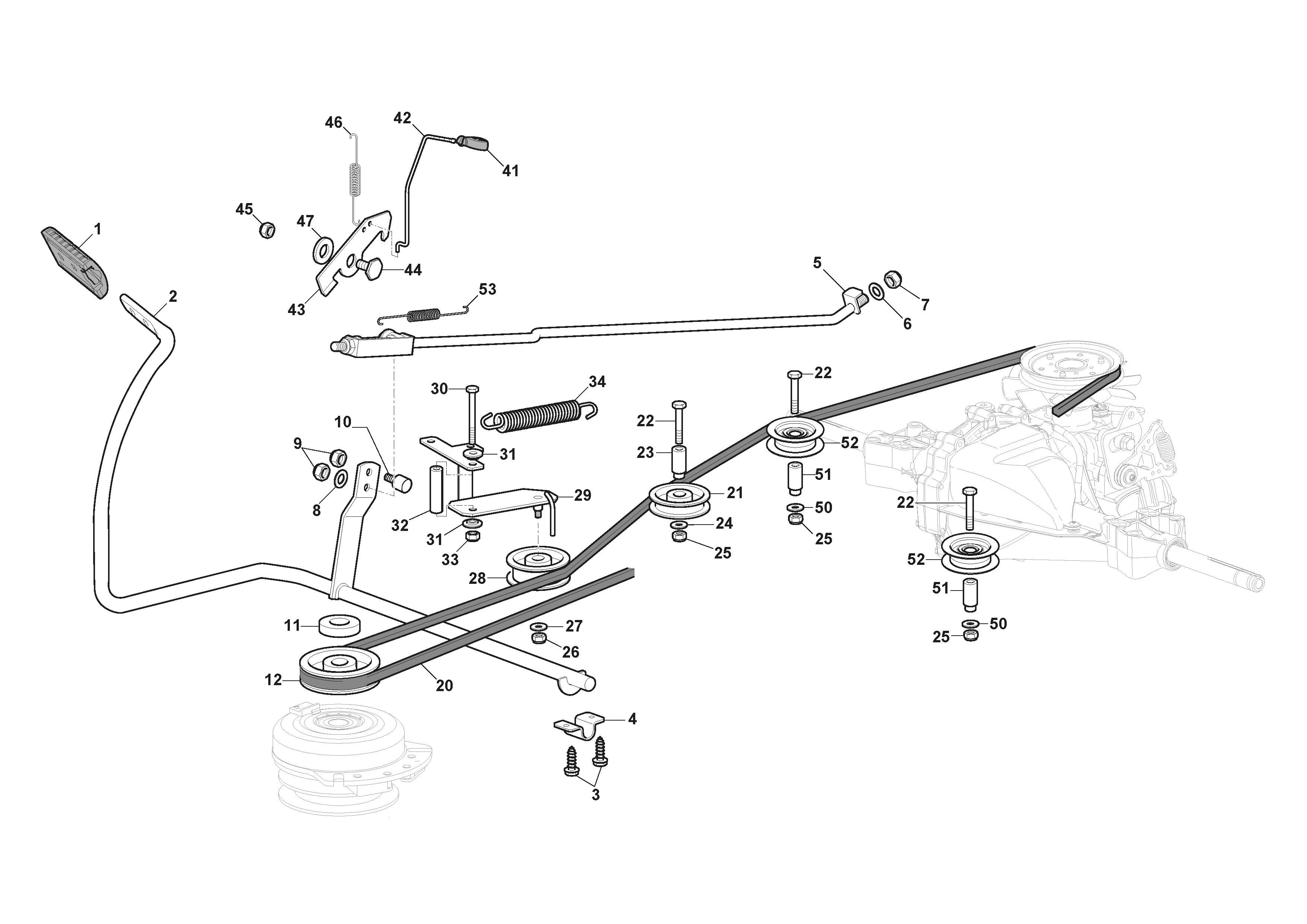 Estate 584 - Brake and Gearbox Controls