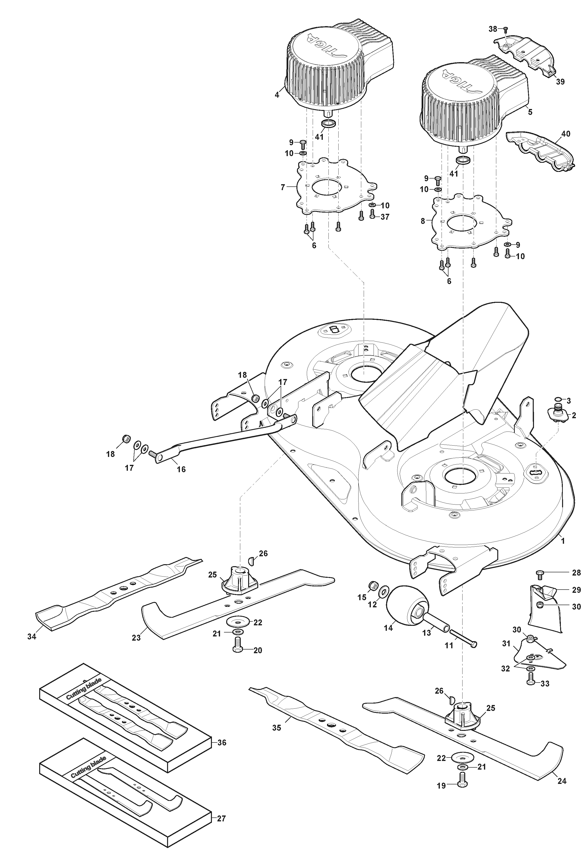 Estate 584e - Cutting Plate