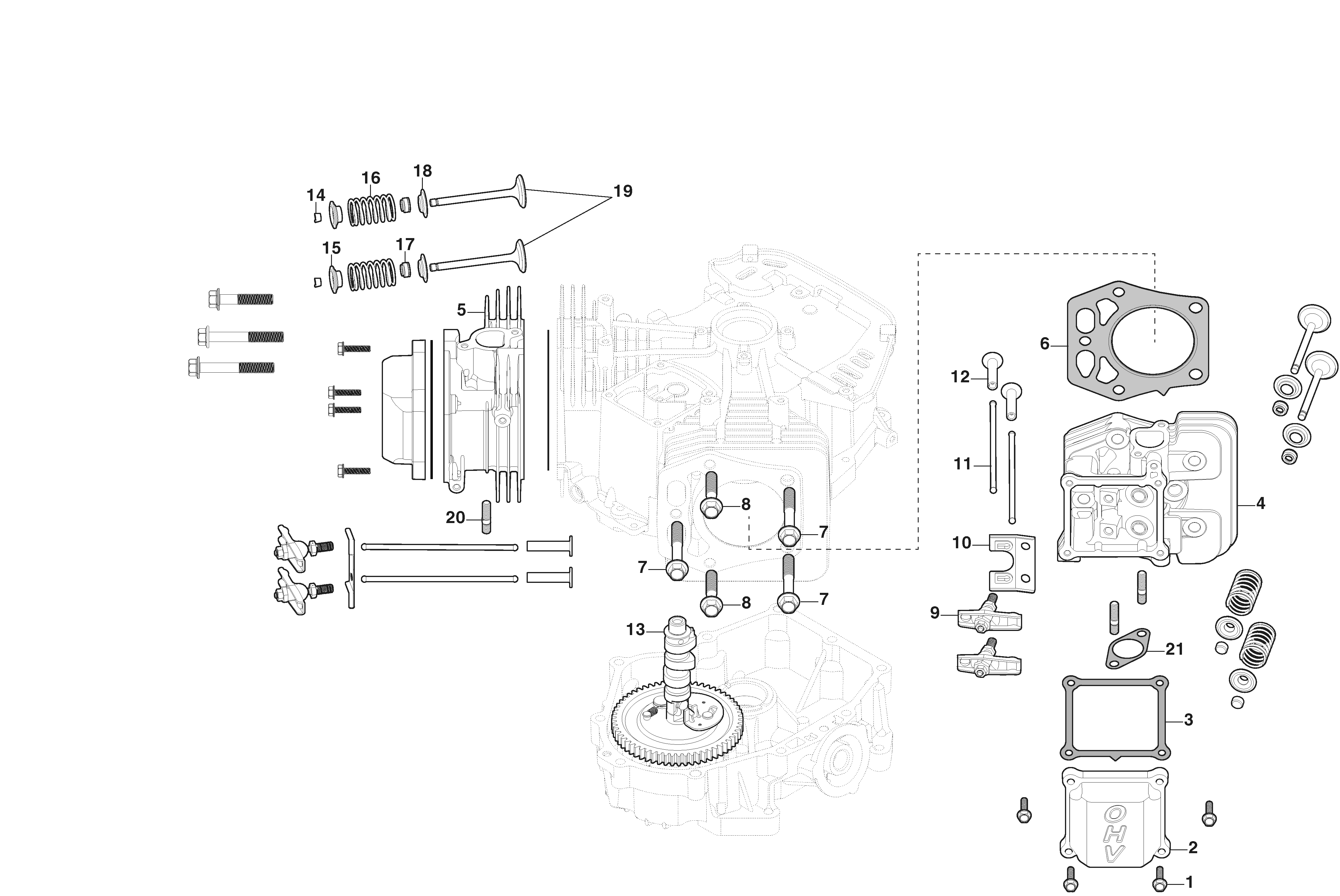 Estate 7102 W - Cylinder Head