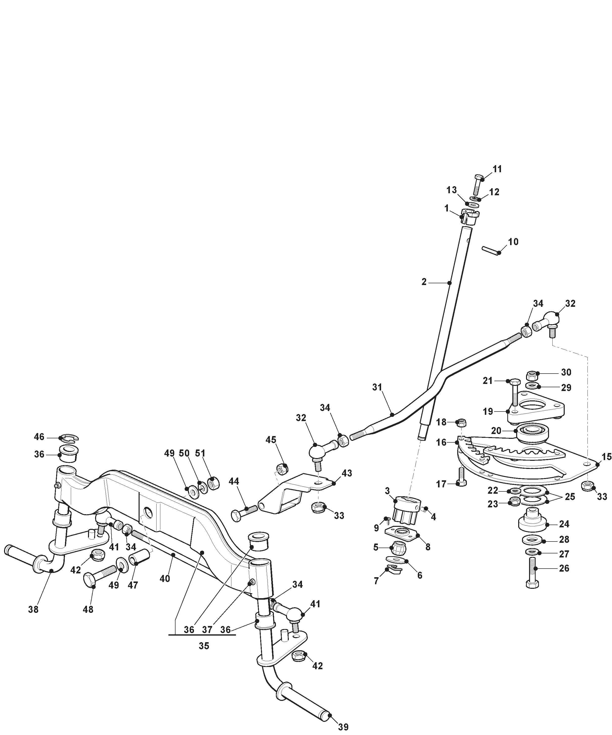 Stiga Estate 792 - Steering