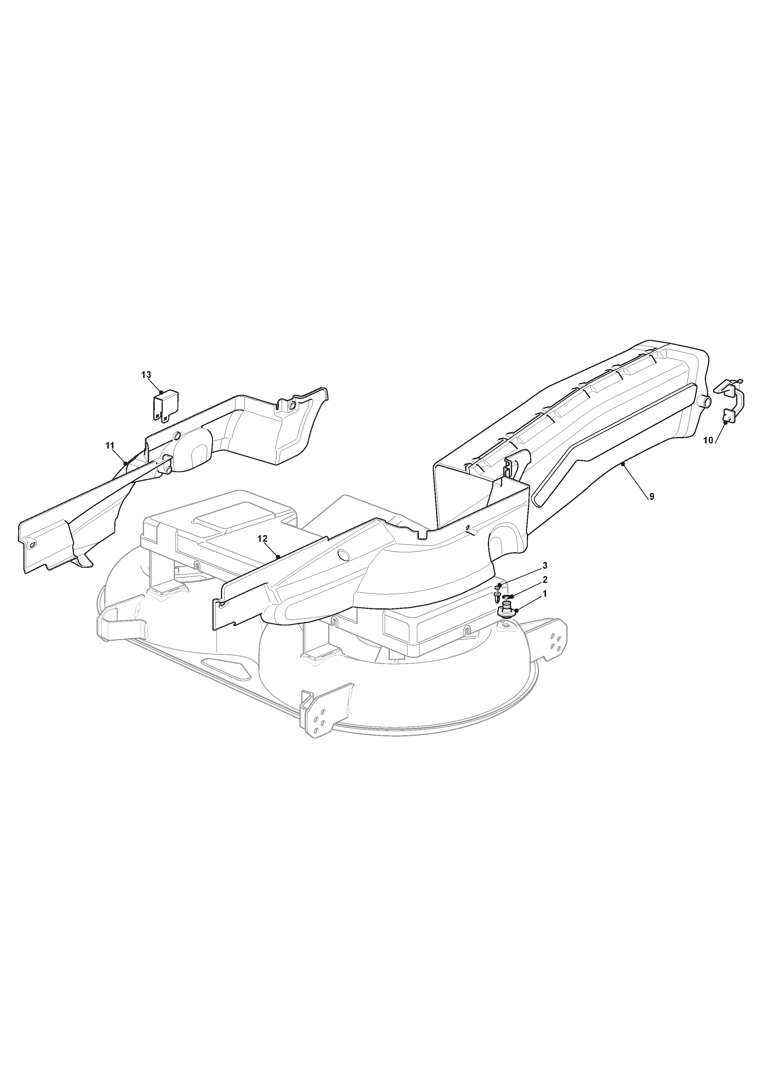 Estate 9102 WX - Guards and Conveyor