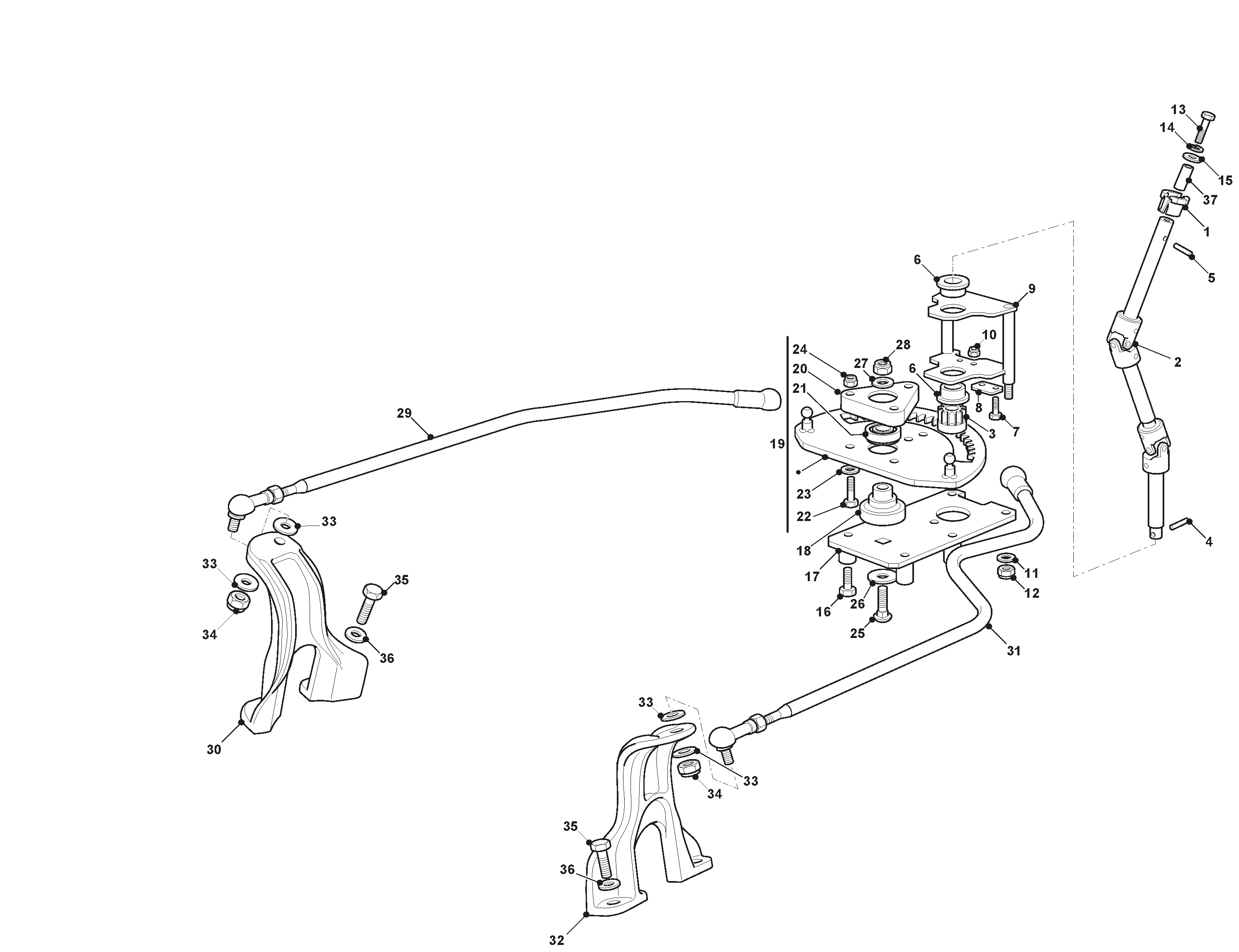 Estate 9102 WX - Steering