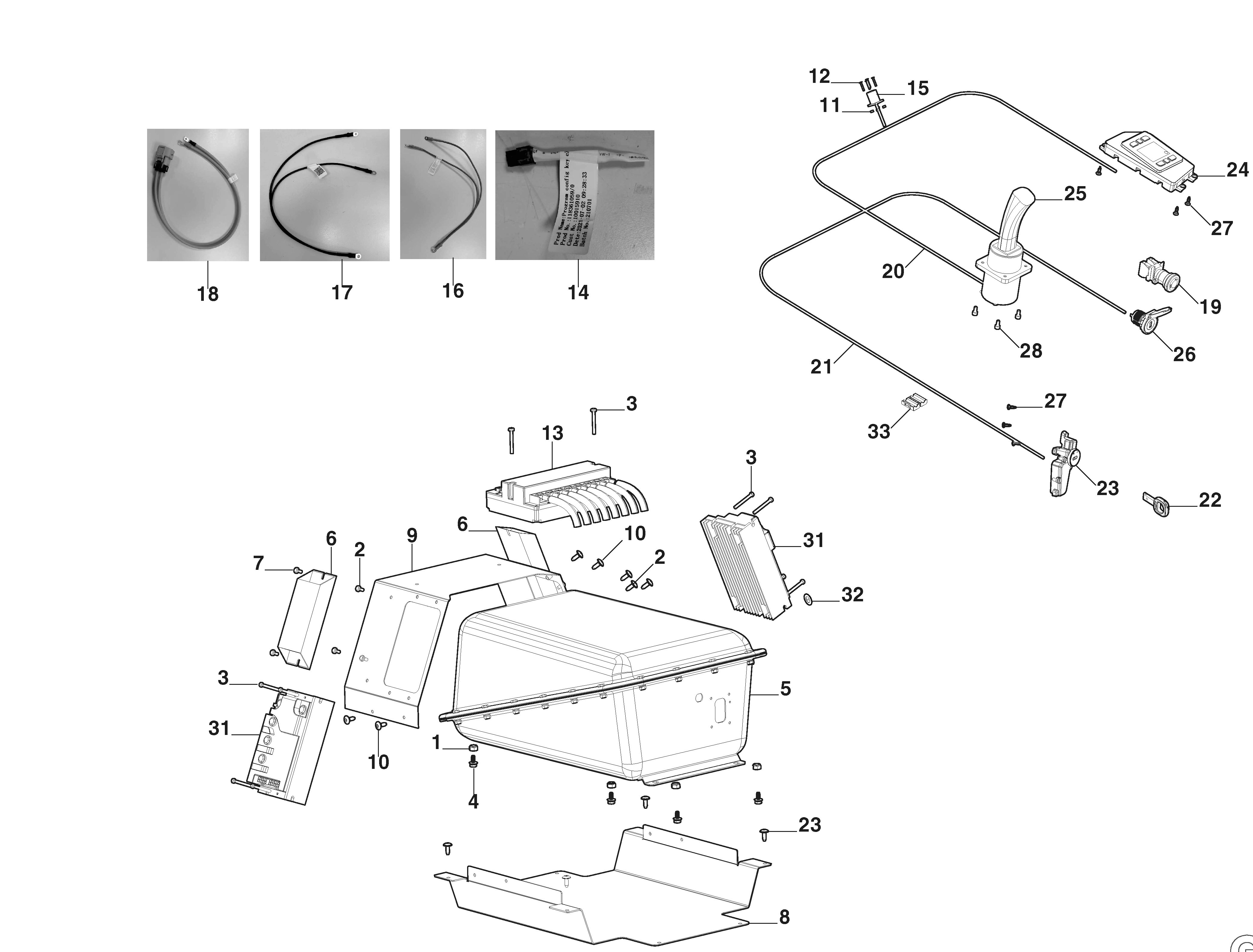 Stiga Gyro 500e - El. Equipment