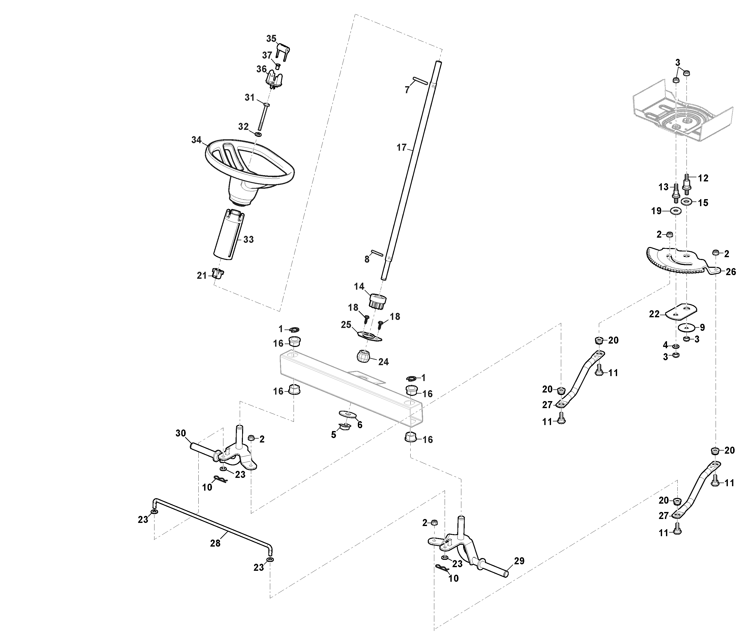 Swift 372e - Steering