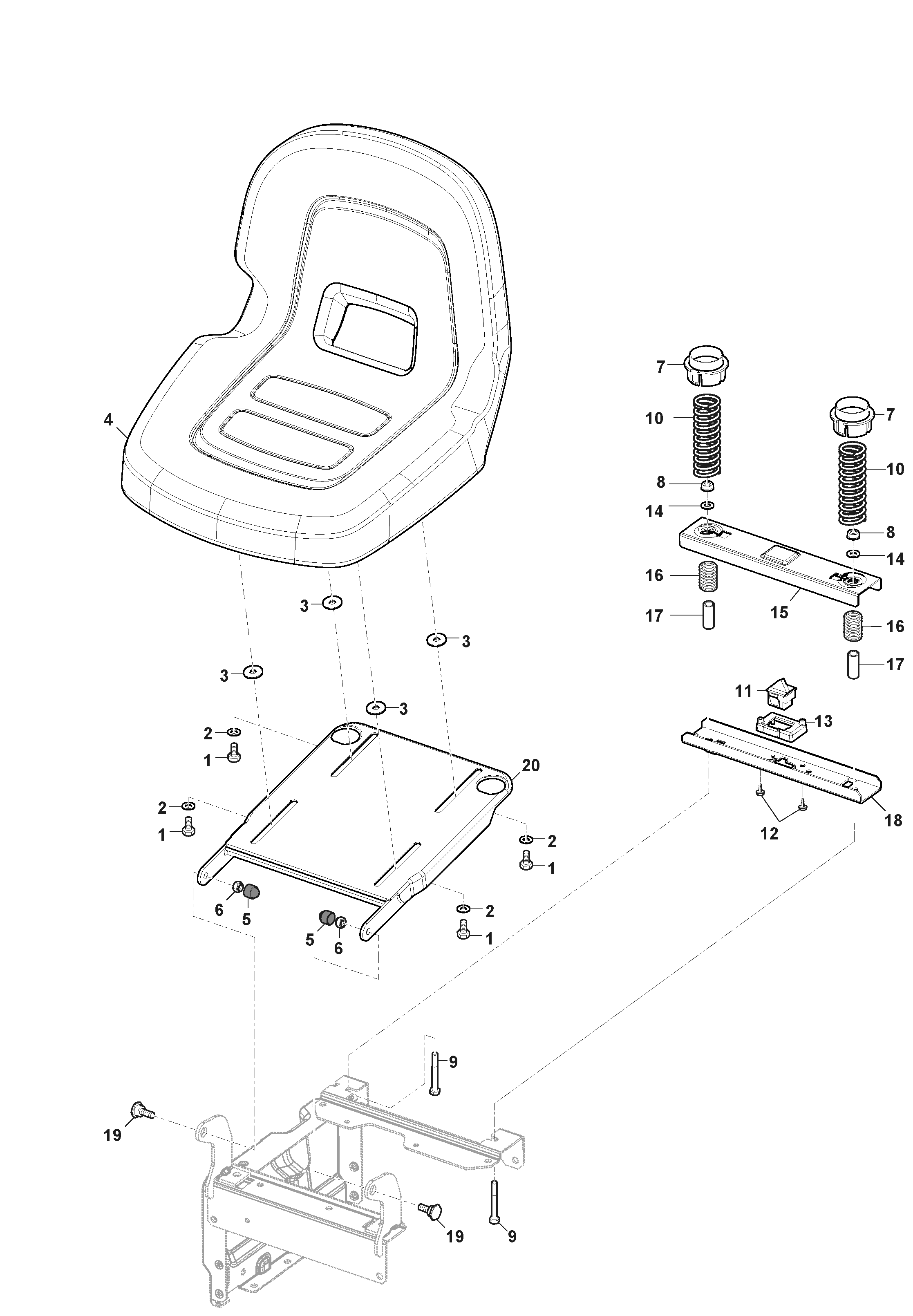 Swift 372e - Seat Support