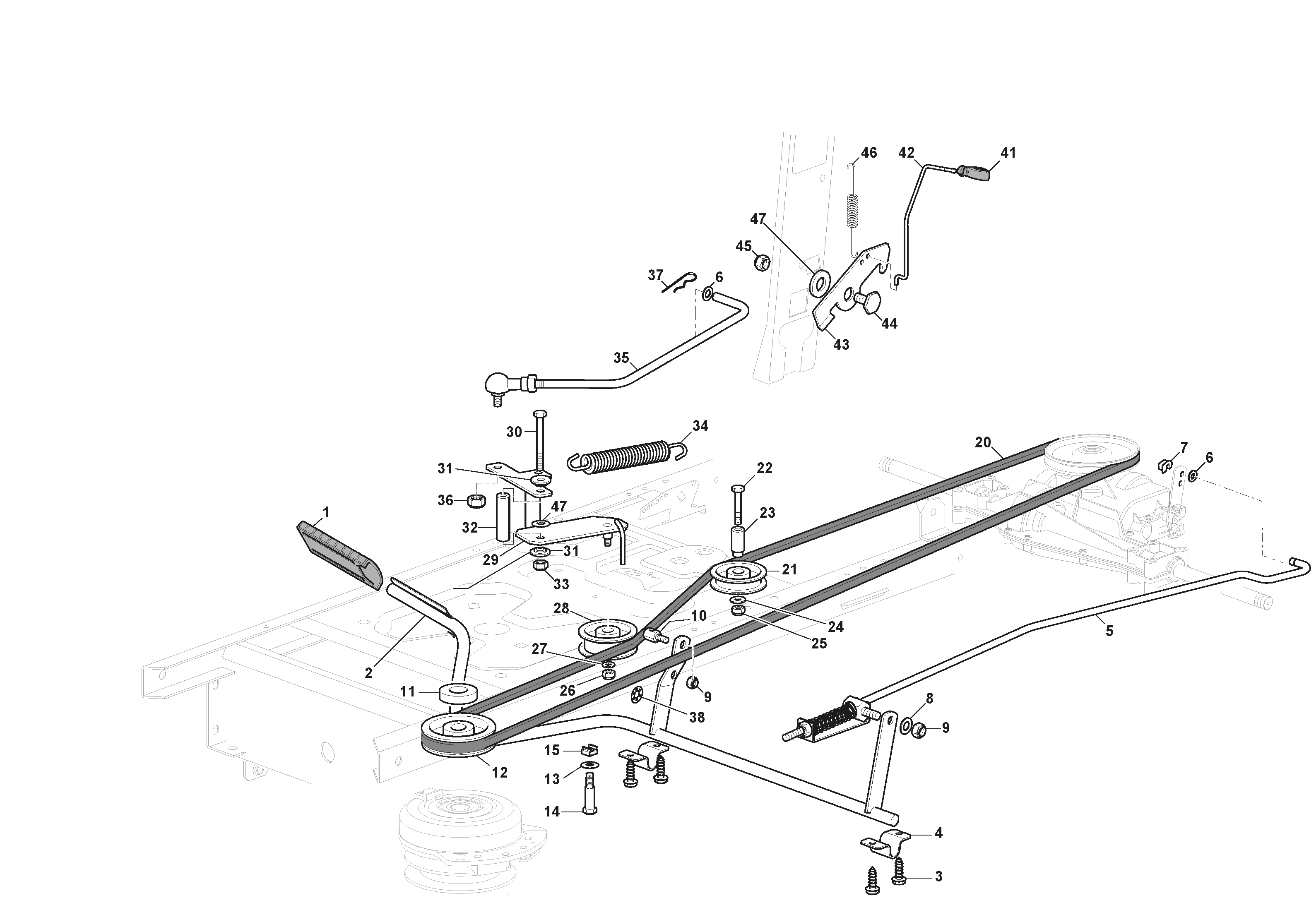 Tornado 398 M - Brake and Gearbox Controls