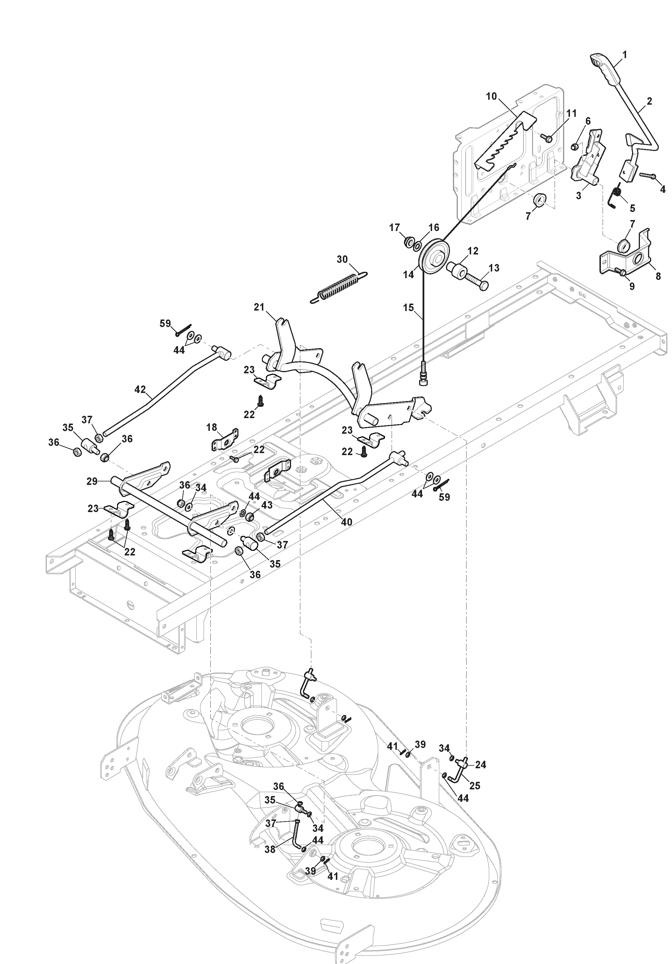 Tornado 398e - Cutting Plate Lifting