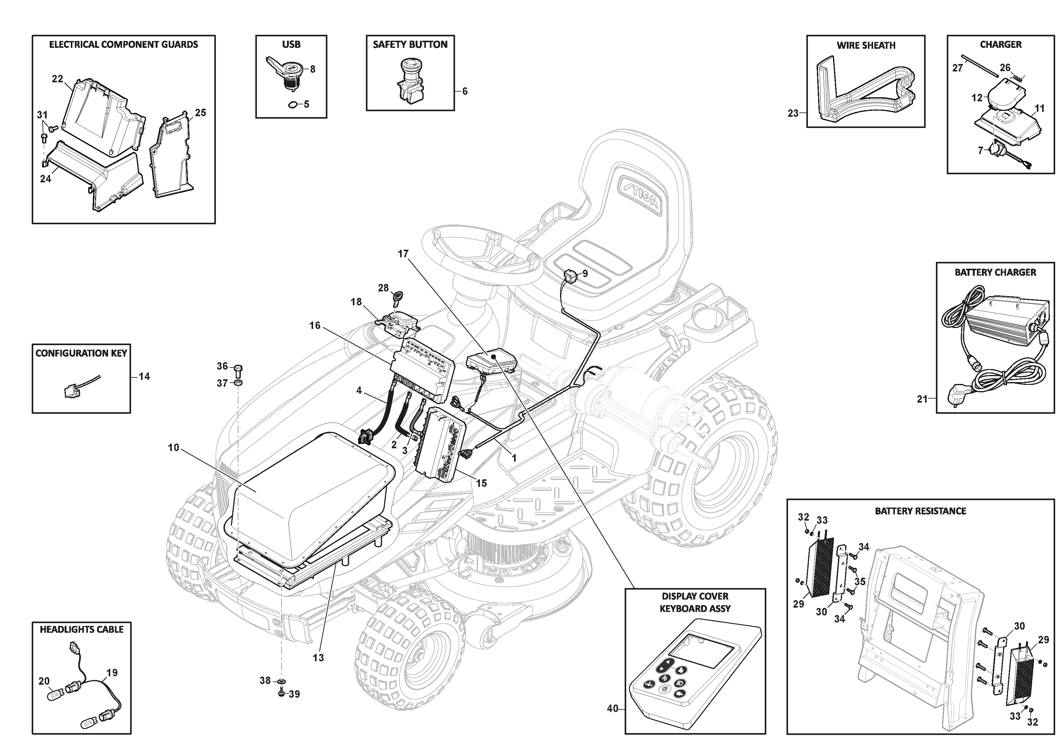 Tornado 398e - Electrical Parts